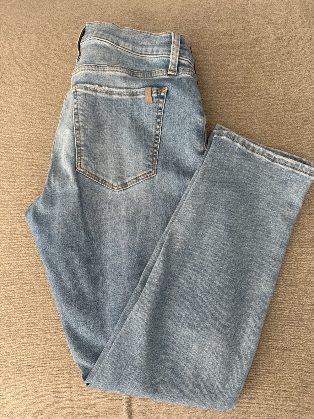 Joe's Jeans Maternity Light Blue Straight-Leg Denim